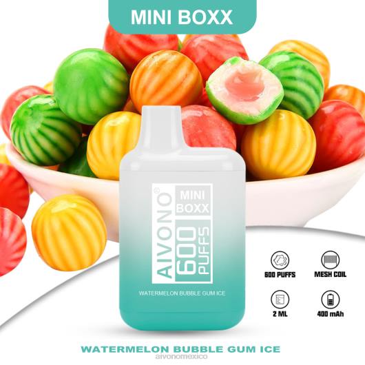 sandía chicle hielo Aivono AIM MINI BOXX 600 TRF4235 | Aivono Mexico